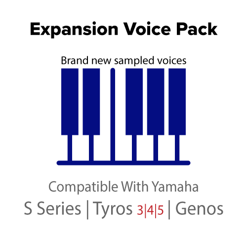 Vintage Drawbar for Tyros5/SX/Genos1/Genos2